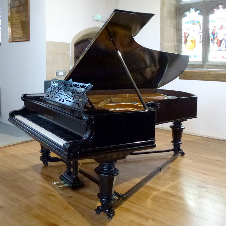 Image of our Bechstein grand piano